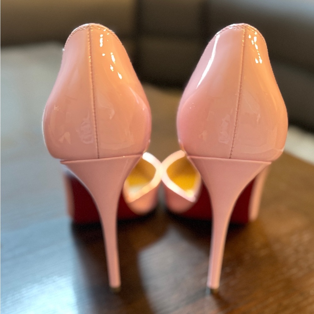 Christian Louboutin Patent Eglantine Heels - Picture 3 of 7